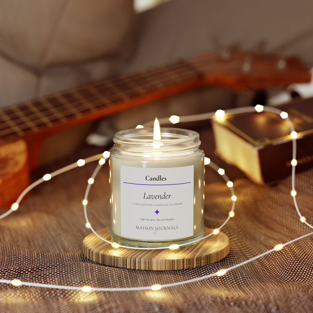 Lavender — Coconut Apricot Wax Candle