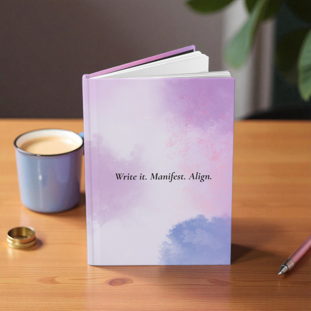 Write. Manifest. Align. — Hardcover Journal