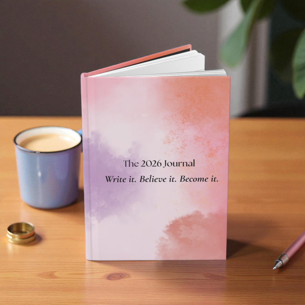 Write. Believe. Become — The 2026 Hardcover Journal